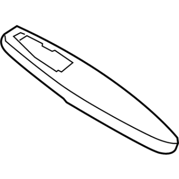 BMW 51-41-7-301-896 Armrest, Leather, Front Right