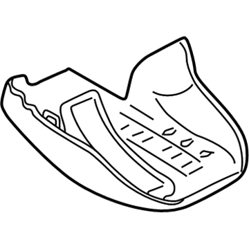 Toyota 45024-48080-B0 Lower Column Cover