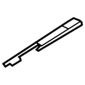 Kia 816472E000 Guide Assembly-SUNROOF Rear