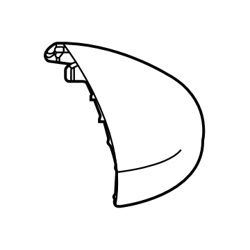 Honda 76201-T20-A01ZE CAP, R- *B593M*