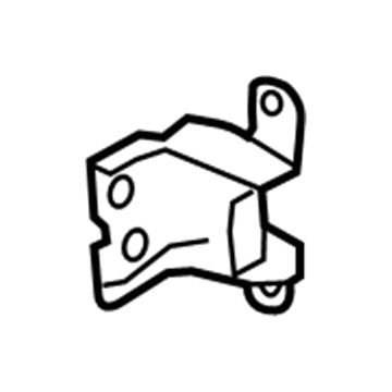 Honda 67460-T2A-H11ZZ Hinge, Left Front Door (Lower)