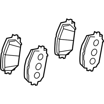 Toyota 04465-42200 Front Pads