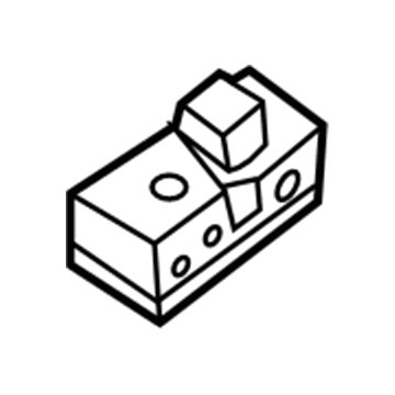 Infiniti 25431-1MA5A Power Window Switch Assembly, Rear Left