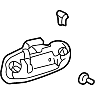Toyota 69220-20370-J1 Handle, Outside
