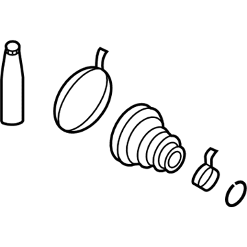 Nissan 39241-17V26 Repair Kit-Seal, Outer