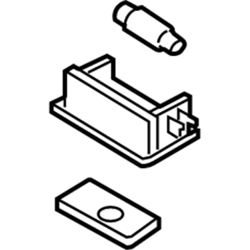 Kia 0K34A51440 Lamp-Cargo Room