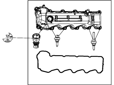 Mopar 53022139AA Cover-Cylinder Head