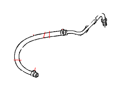 Mopar 52110300AB Line-Power Steering Return