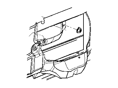 Mopar 55257097AB ACTUATOR-LIFTGATE Lock