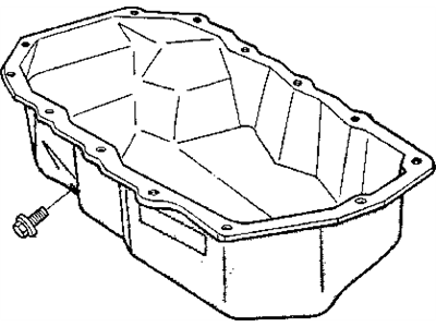 Mopar 4694525AB Pan-Engine Oil