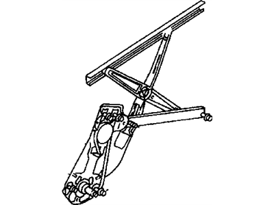 Mopar 4696999 Regulator Front Door MANUA