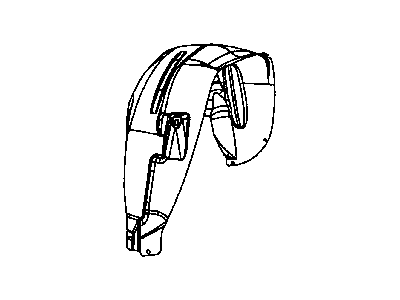 Mopar 5182558AA Shield-Splash