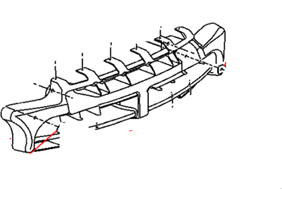 Mopar 4865643AB Front Bumper