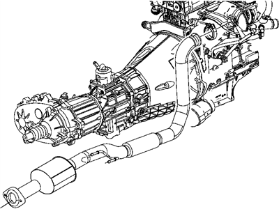 Mopar 52080451AC Converter-Exhaust