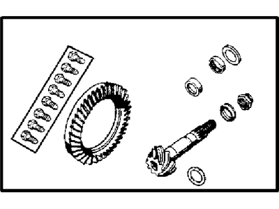 Mopar 68004071AA Gear Kit-Ring And PINION