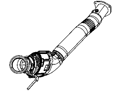 Mopar 52121426AF Exhaust Pipe