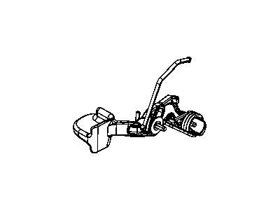 Mopar 5057521AC Lever-Tilt Column Release