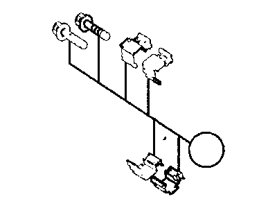 Mopar 68035607AA Seal-Disc Brake Pad