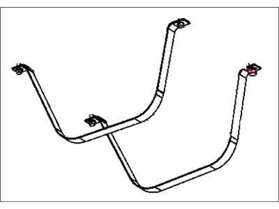 Mopar 52100334AE Strap-Fuel Tank