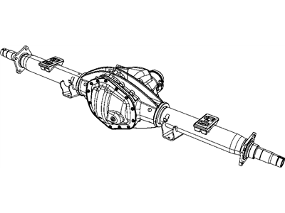 Mopar 68053686AC Axle-Service Rear