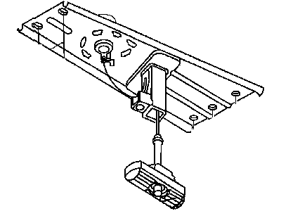 Mopar 5109030AG WINCH-Spare Tire Carrier