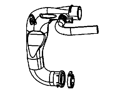 Mopar 4891769AD Air Cleaner Hose