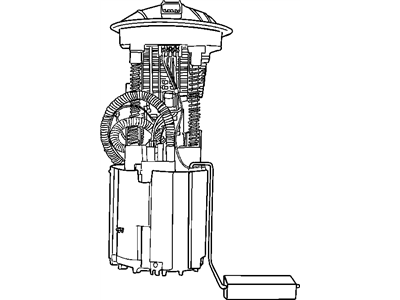 Mopar 68027991AC Levl Unit-Fuel