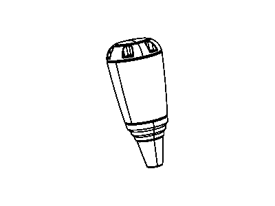 Mopar 4854695AB Knob-GEARSHIFT