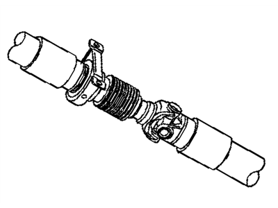 Mopar 5183086AA YOKE-Drive Shaft