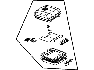 Mopar 1NN17XDVAA Console ARMREST