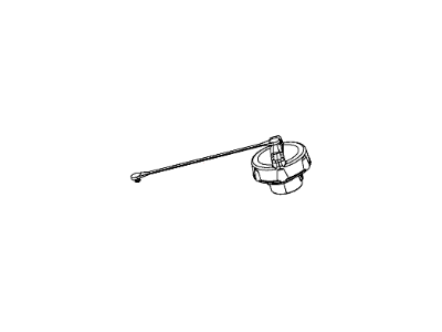 Mopar 68158684AA TETHER-Fuel Filler Cap