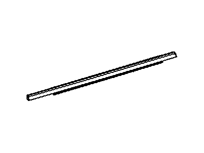 Mopar 5076858AE Molding-Rear Door