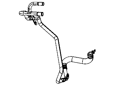 Mopar 5058725AD Hose-Heater Return