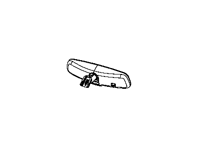 Mopar 57010393AA Inside Rear View Mirror