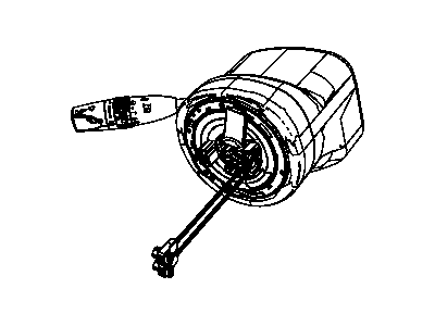 Mopar 1HE78DX9AE Steering Column Module