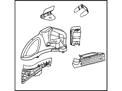 Mopar 4780916AC Panel-Rear WHEELHOUSE