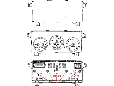 Mopar 5107628AK Cluster-Instrument Panel