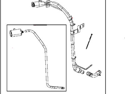 Mopar 4721290AN Tube-Fuel Filler