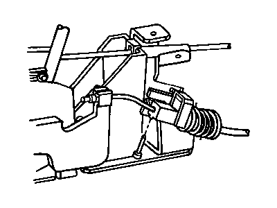 Mopar 4668538AG Cable-Ignition INTERLOCK