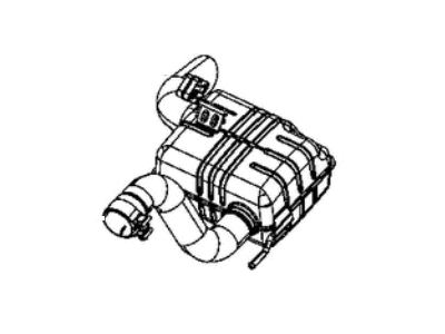 Mopar 68296806AC MUFFLER-Exhaust