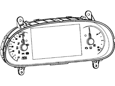 Mopar 68242886AC Cluster-Instrument Panel