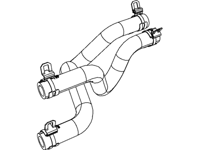 Mopar 5058802AB Hose-Heater Return