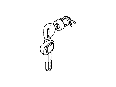 Mopar MR286052 Cylinder Lock-Door Lock