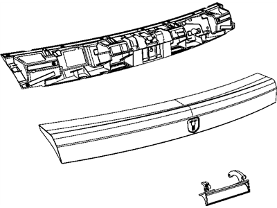 Mopar 5191807AA Handle-LIFTGATE