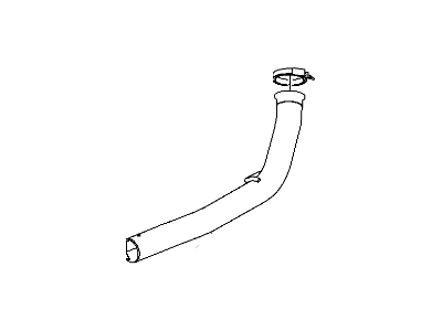 Mopar 52121600AA Exhaust Pipe