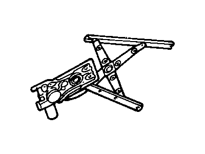 Mopar 5012544AC Window Regulator Motor