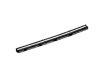 Mopar 68039964AE WEATHERSTRIP-Front Door Belt Inner