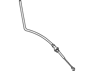 Mopar 52110005AF Transmission Shift Control Cable