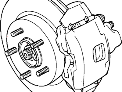 Mopar 4755028 Front Brake Rotor