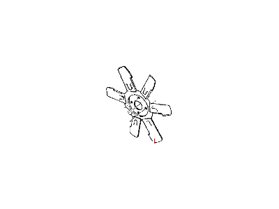 Mopar 52028893AA Fan-Cooling